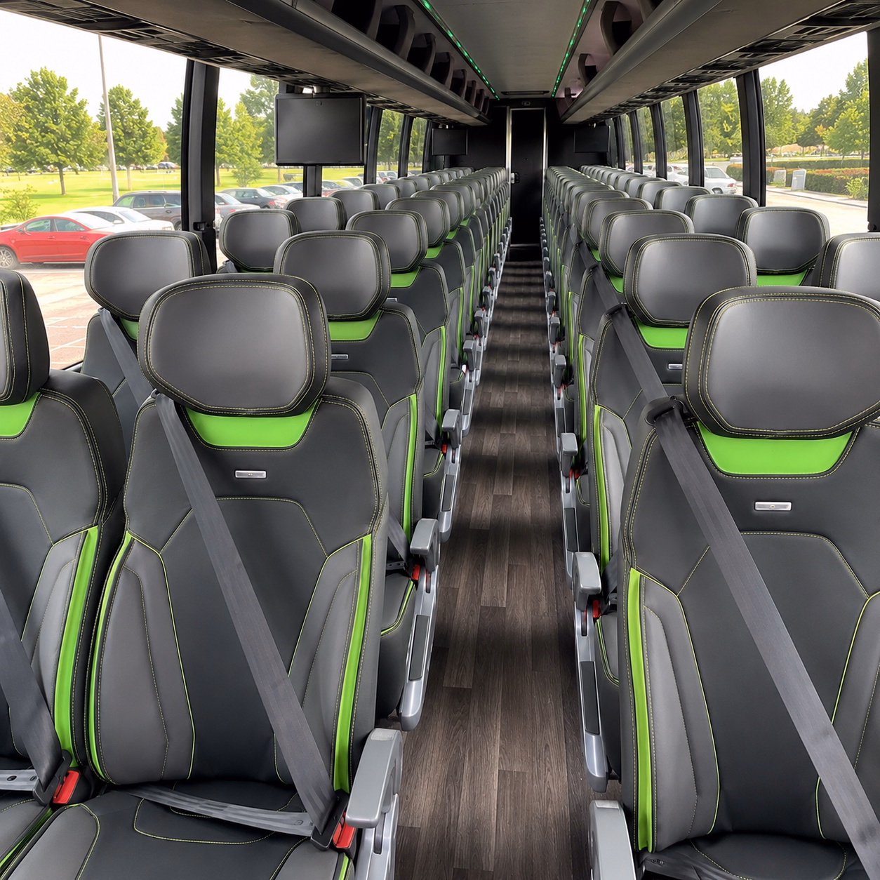 reading bus rental service area